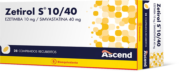 Zetirol S® 10/40 mg Comprimidos (BE) - Ascend Laboratories