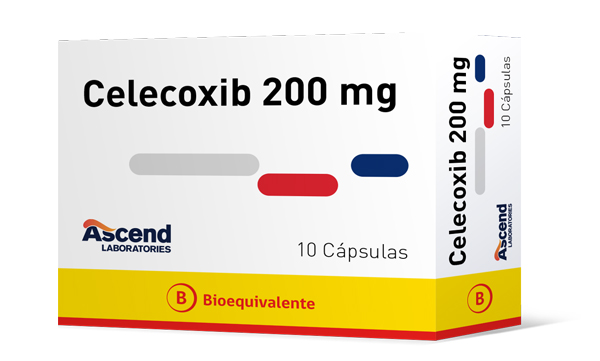 Celecoxib 10 Cápsulas 200 mg (BE) - Ascend Laboratories
