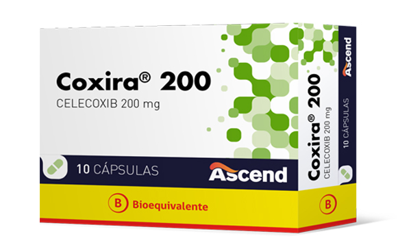 Coxira® 200 mg 10 Cápsulas (BE) - Ascend Laboratories