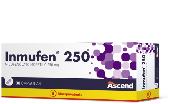 Inmufen® 250 mg Cápsulas (BE) - Ascend Laboratories