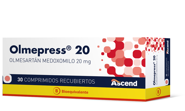 Olmepress® 20 mg Comprimidos Recubiertos (BE) - Ascend Laboratories