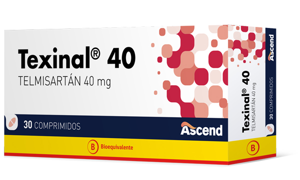 Texinal® 40 mg Comprimidos (BE) - Ascend Laboratories