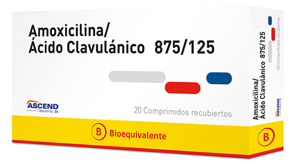 Amoxicillin/Clavulanic Acid 875/125 mg 20 Coated Tablets (BE)