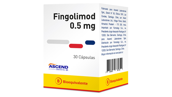  Fingolimod 0,5 mg 30 Capsules (BE)