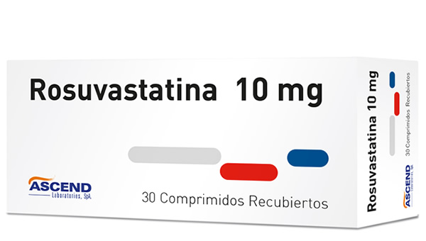 Rosuvastatin 10 mg 30 Coated Tablets