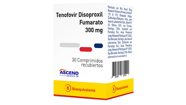 Tenofovir  300 mg Coated Tablets (BE) 