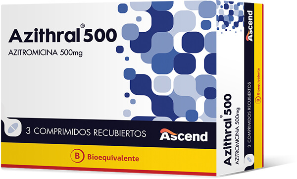 Azithral® 500 mg 3 Coated Tablets (BE)
