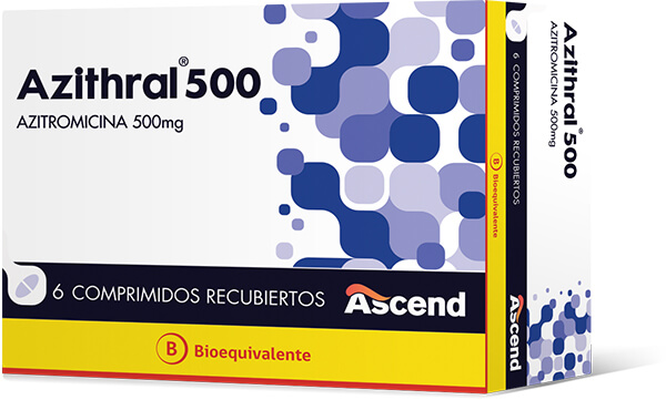 Azithral® 500 mg 6 Coated Tablets (BE)