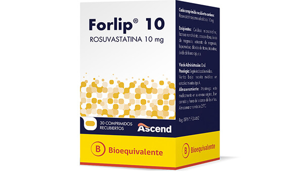 Forlip® 10 mg 30 Coated Tablets (BE) 