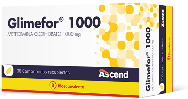 Glimefor® 1000 mg 30 Coated Tablets (BE) 