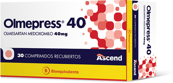 Olmepress® 40 mg 30 Coated Tablets (BE)