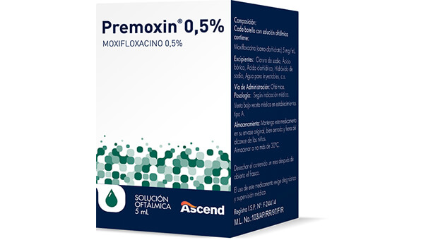 Premoxin® Ophthalmic Solution 0,5% - 5 mL