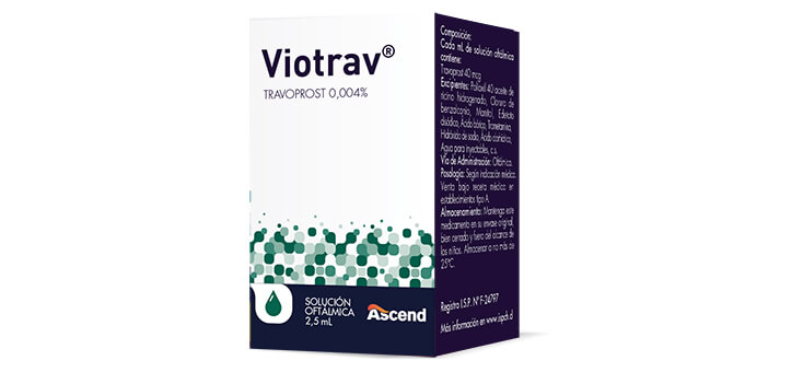 Viotrav® Ophthalmic Solution 0,004% - 2,5 mL