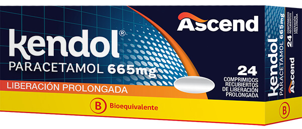 Kendol® 665 mg 24 Extended Release Coated Tablets (BE) 